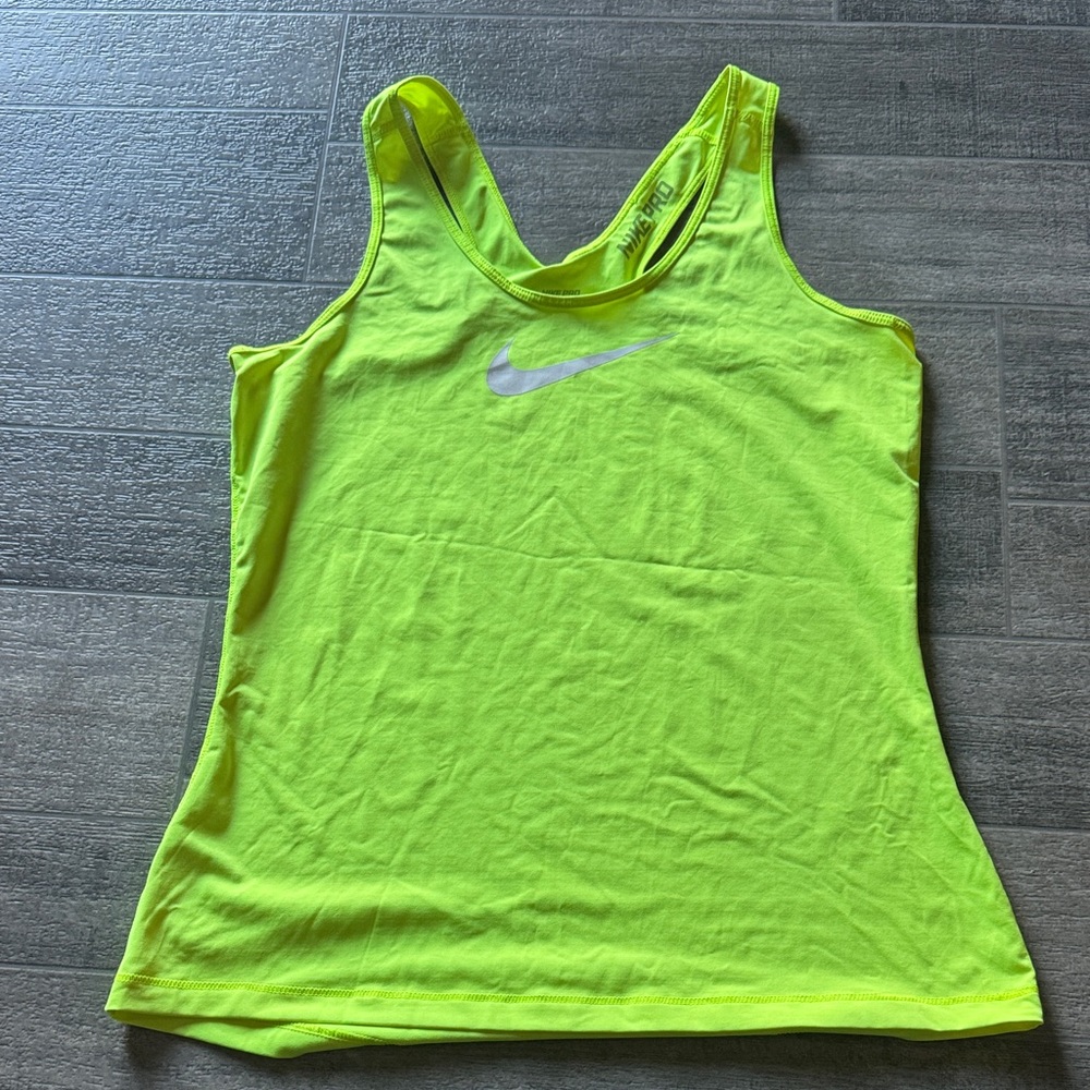 Nike Women's Bright Lime Tank Top
